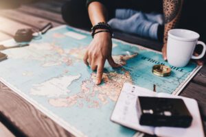 organização financeira pra viagens