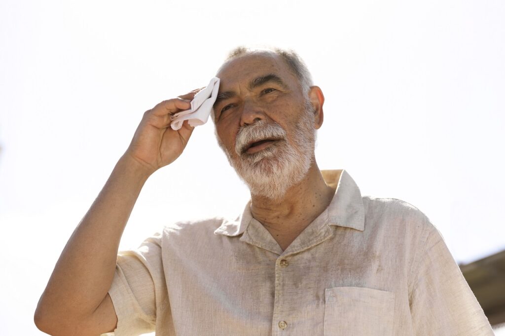 Os casos de AVC aumentam durante o verão