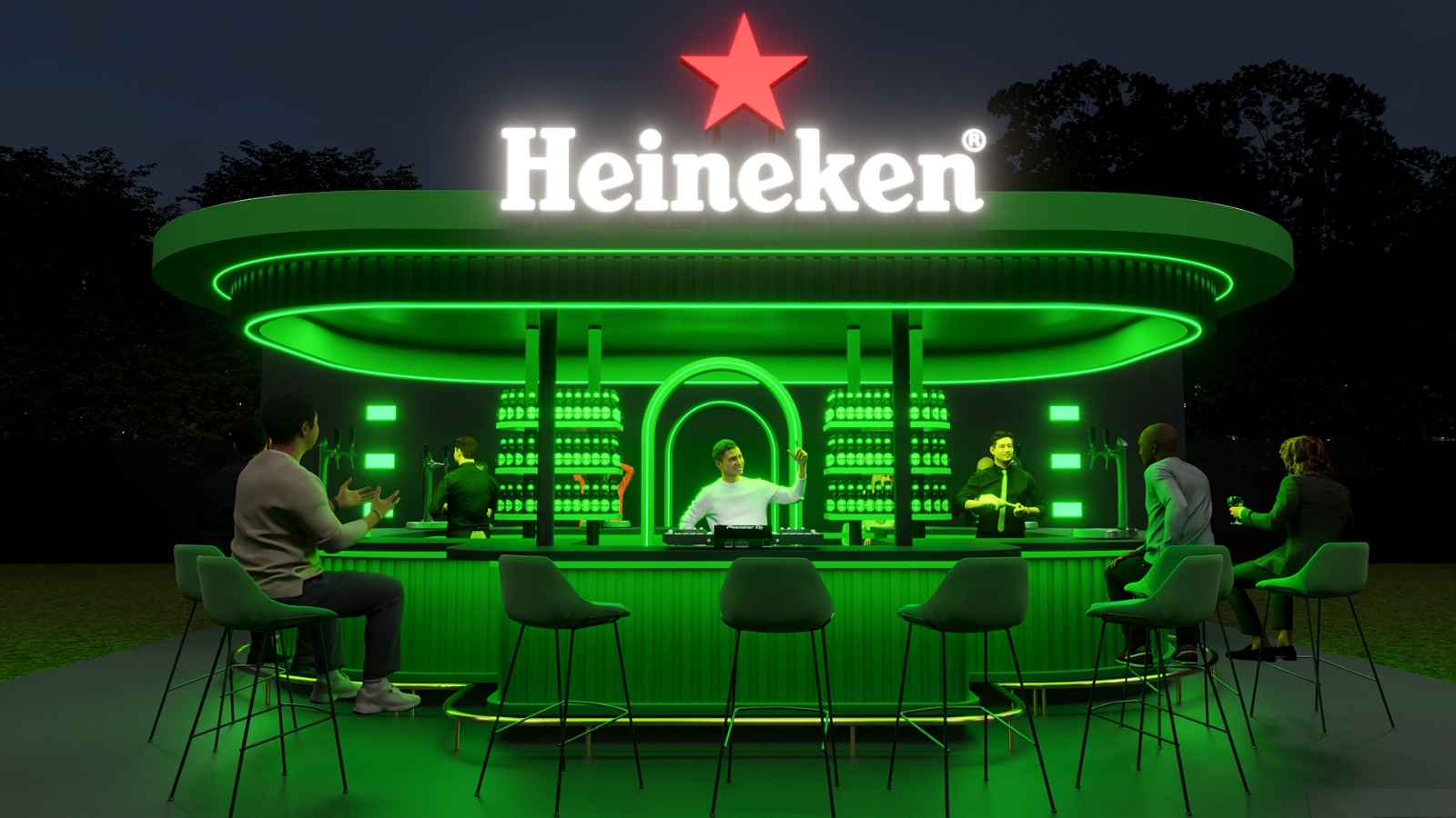 C6 Fest: ativação da Heineken® eleva experiência no festival