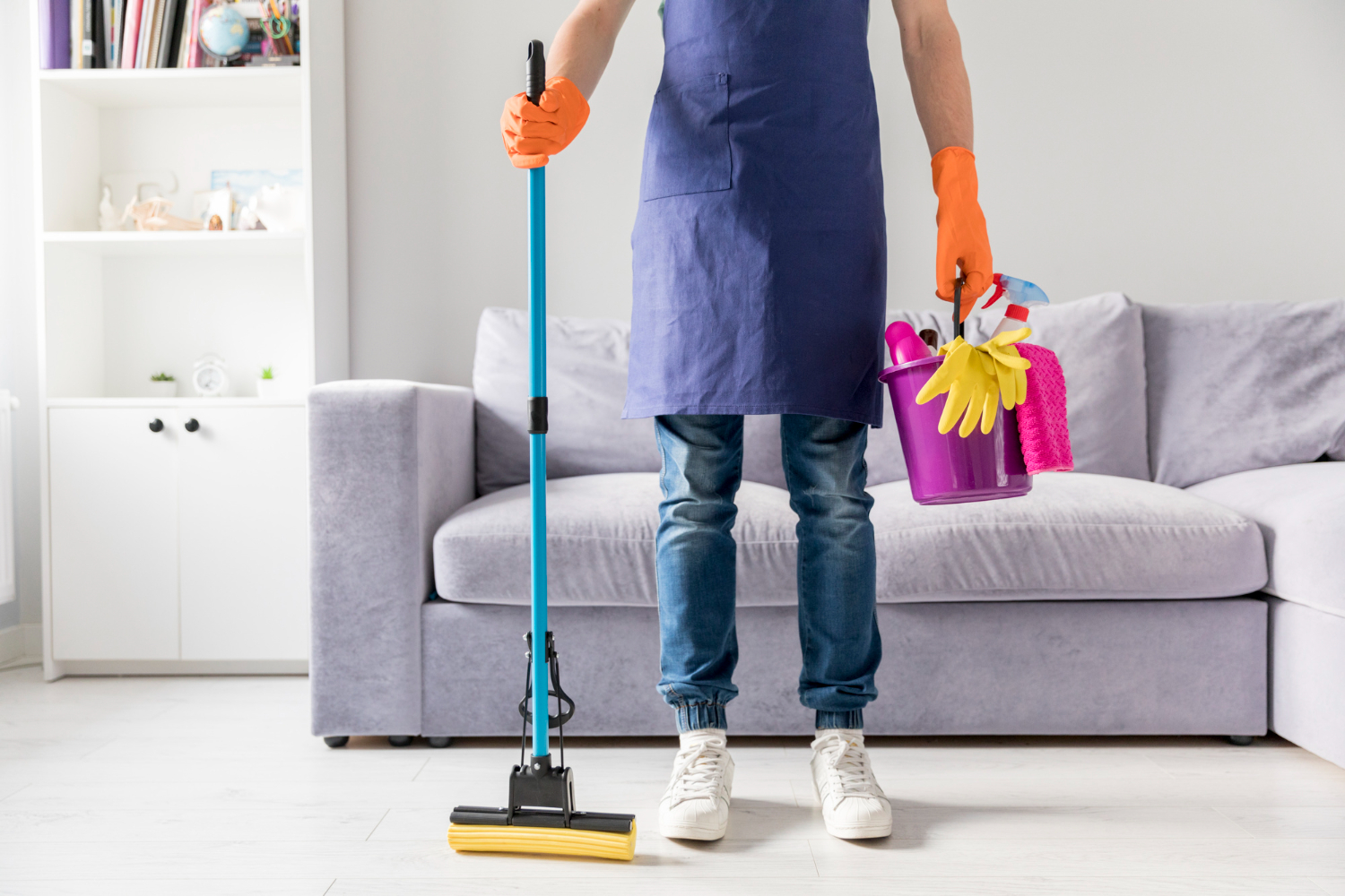 Chão limpinho: saiba como higienizar cada tipo de piso