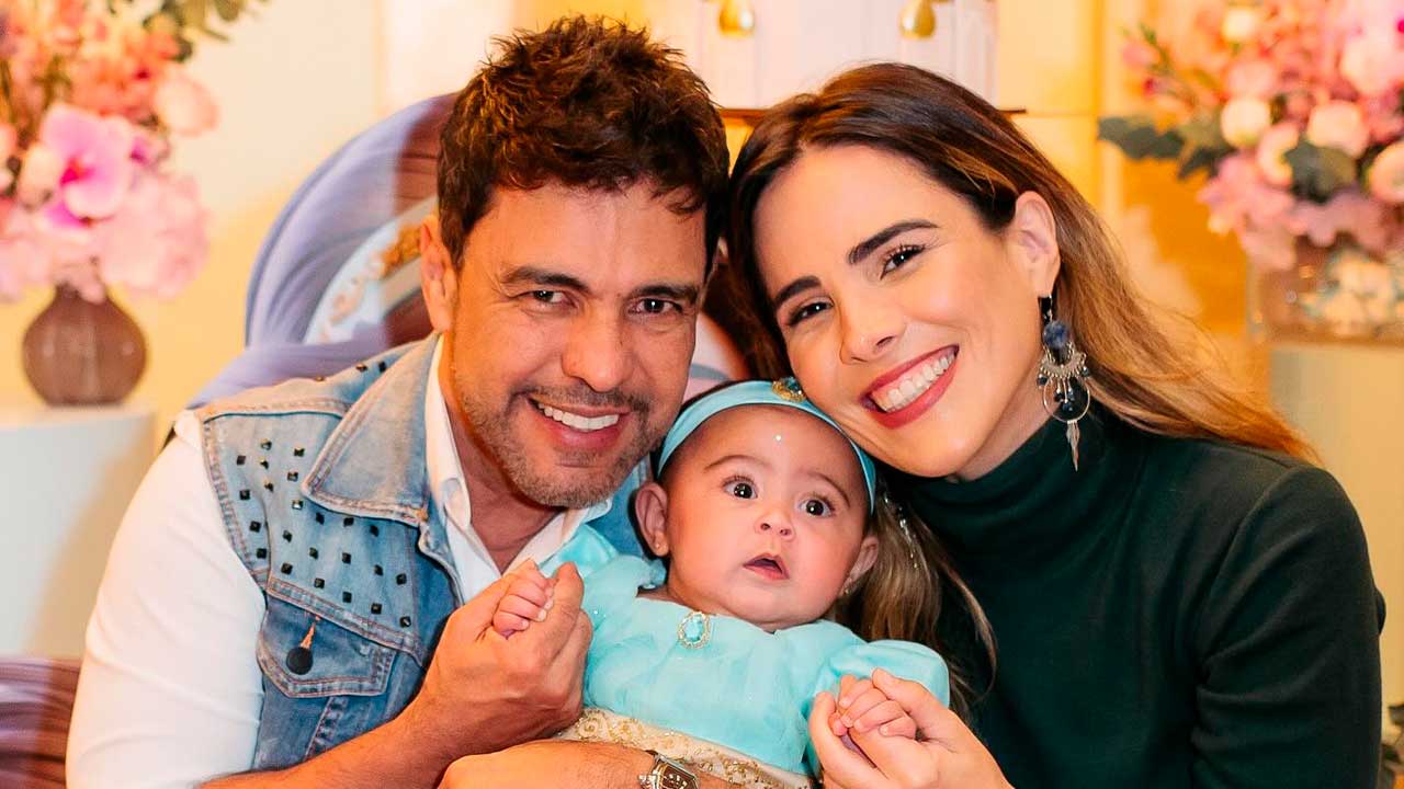 Princesa Jasmine é tema da festa da caçula de Zezé