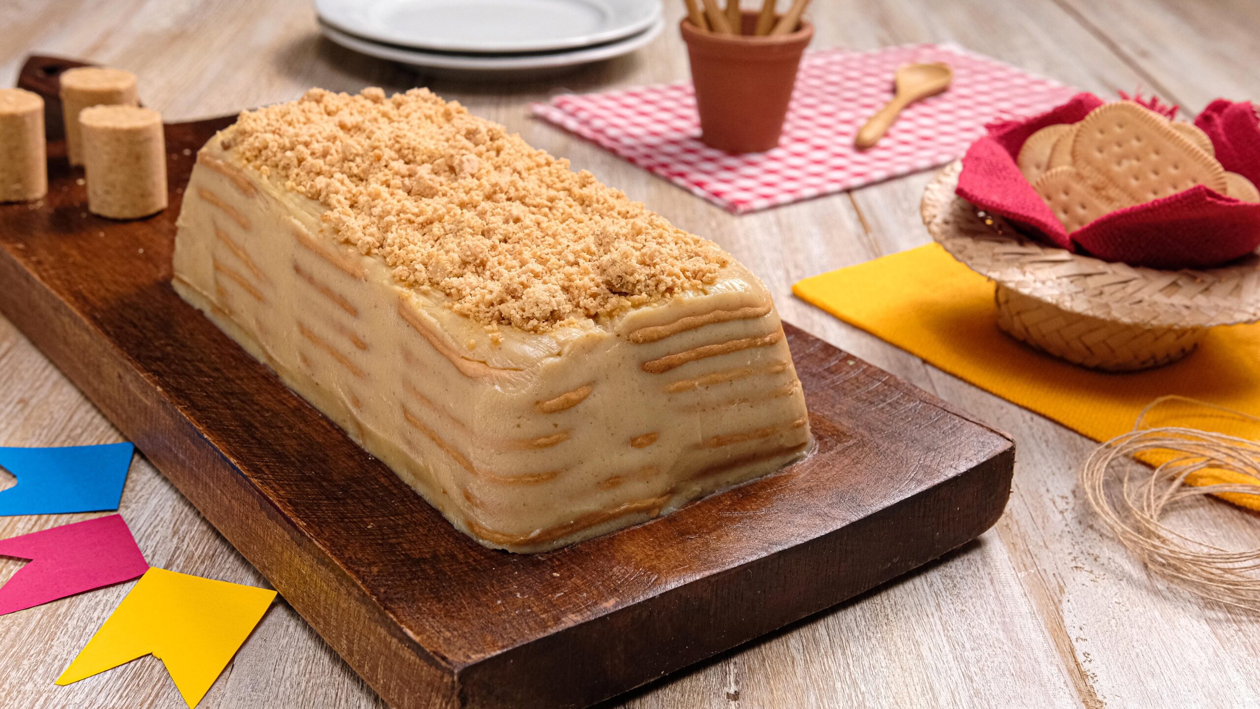 Pavê de Paçoca: receita fácil perfeita para a Festa Junina