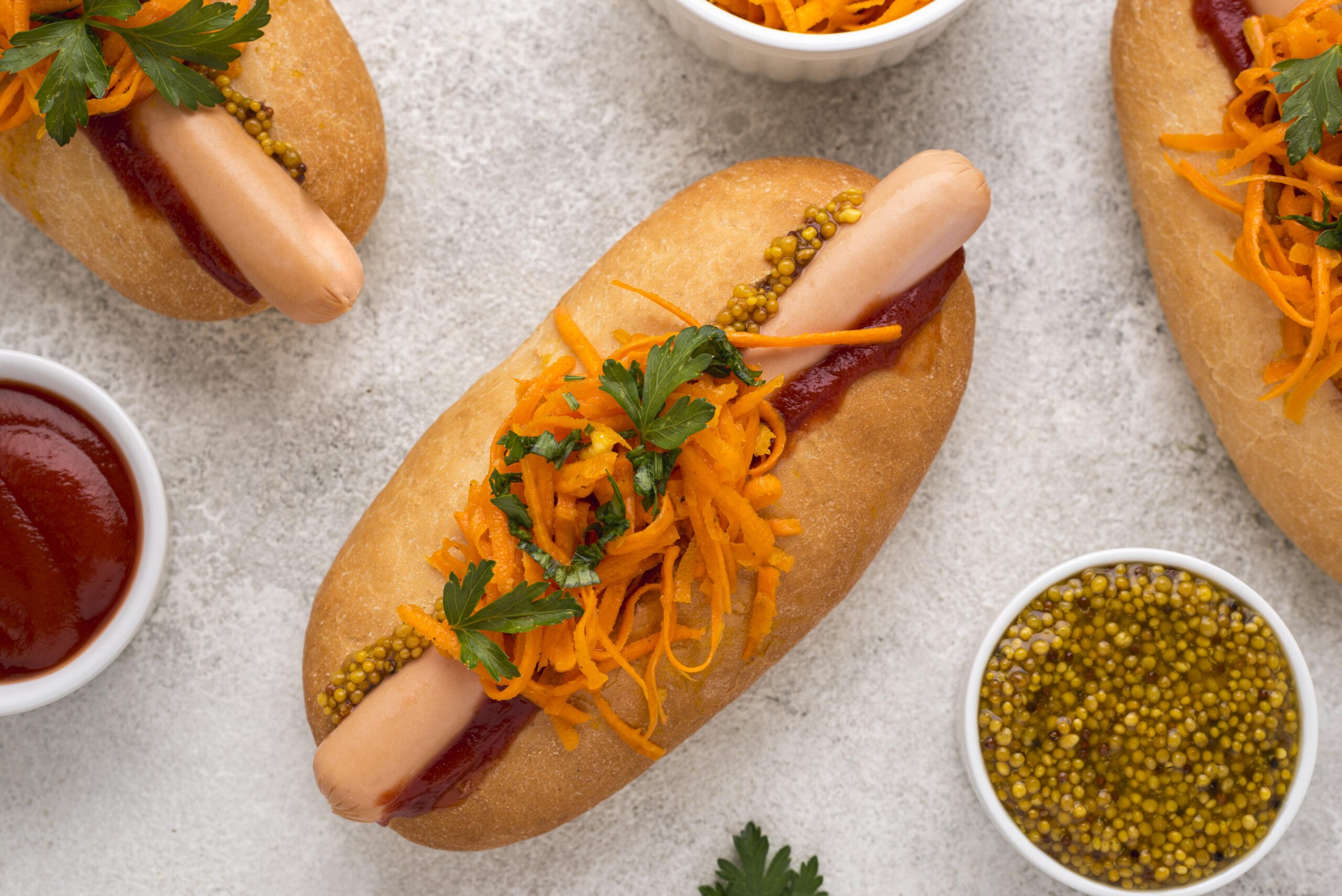 Confira uma deliciosa receita de Cachorro Quente Vegetariano