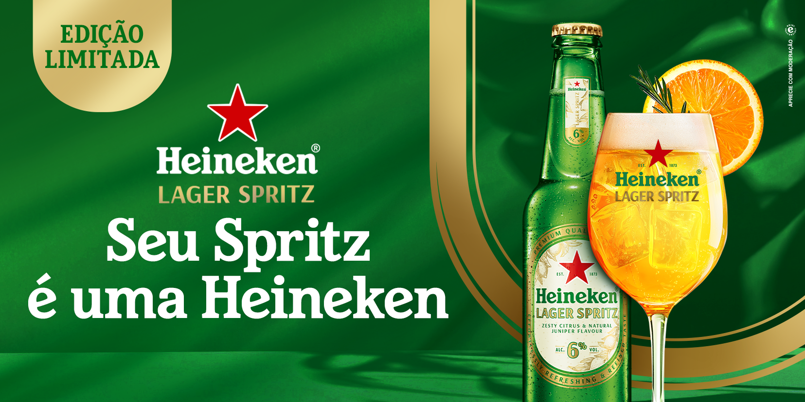 Heineken® traz inovação e apresenta Lager Spritz