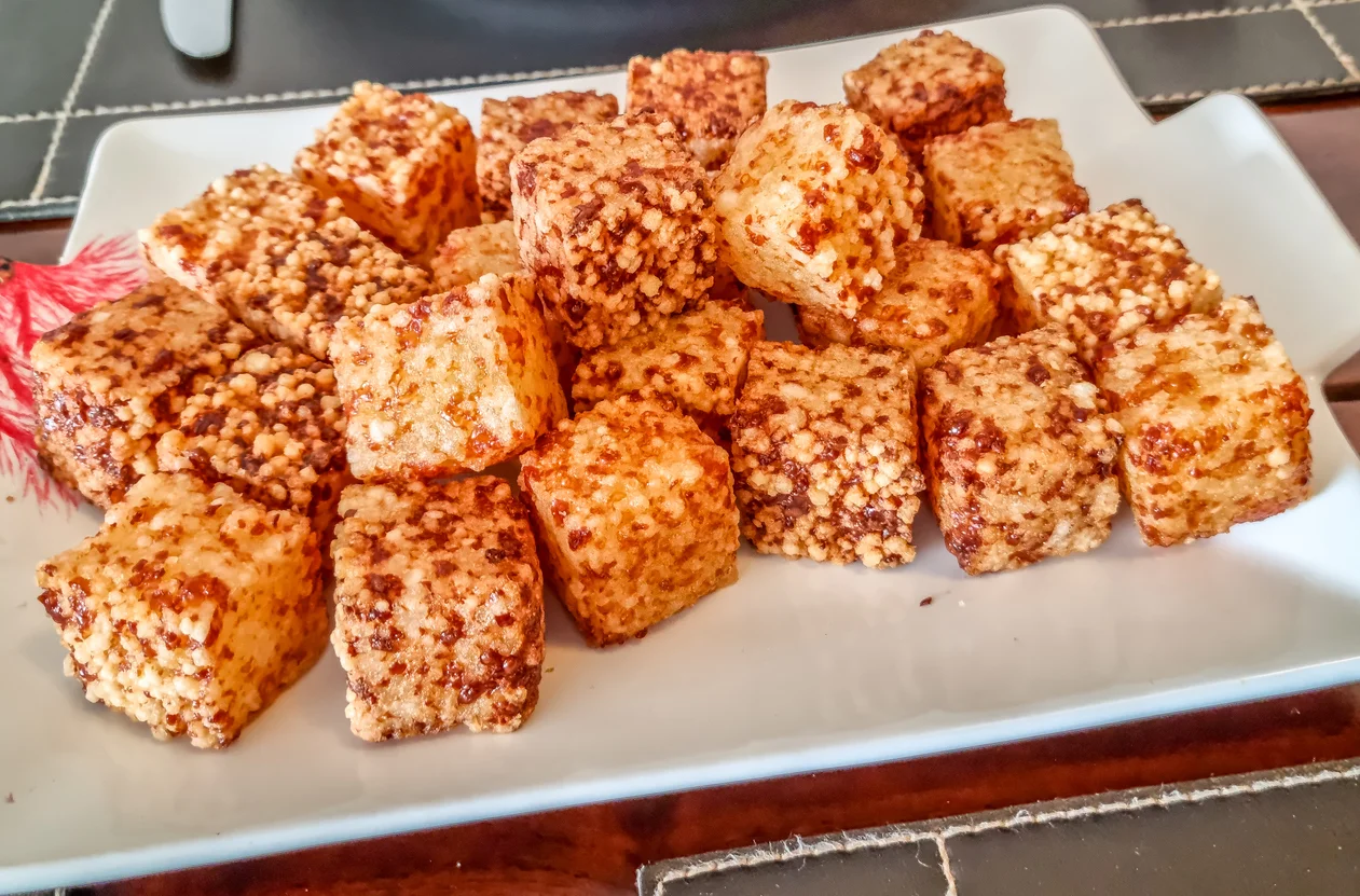 Receita de Natal: Dadinho de tapioca