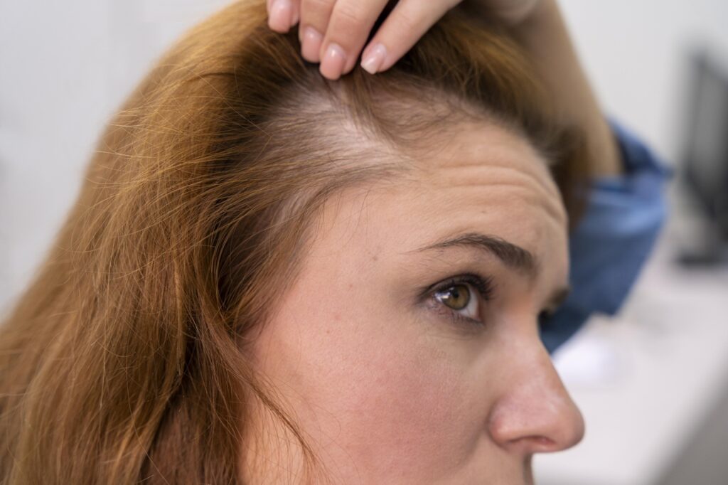 A queda de cabelo durante a menopausa é uma das questões que mais assusta as mulheres