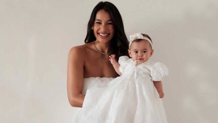 Larissa Chehuen precisou enfrentar o medo da UTI neonatal quando deu à luz Eduarda