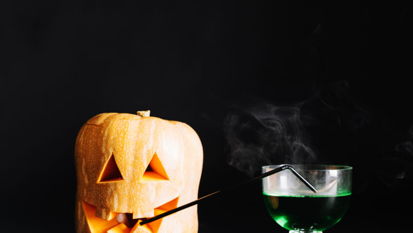 Receita de drink fit para o Halloween